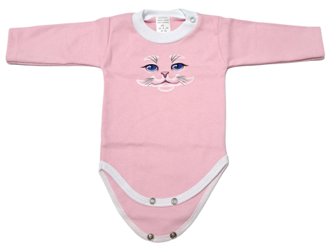 Body-uri Bebelusi - Body bebelusi model maneca lunga Bumbac 100% - Fabricat în România