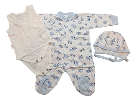 Salopete / Veste - Set Salopeta, Body si Caciula Fabricat in Romania