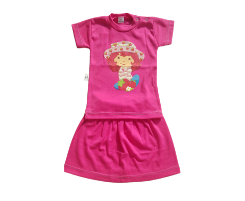 Rochite / Fustite - Set 2 piese hăinuțe copilasi , Fabricat in Romania, Bumbac