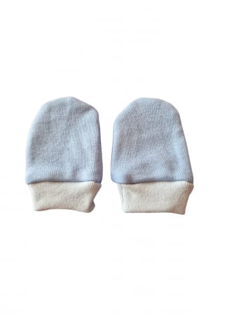 Hainute 0 - 1 an - Mănuși nou-născut din bumbac moale, Fabricate în România