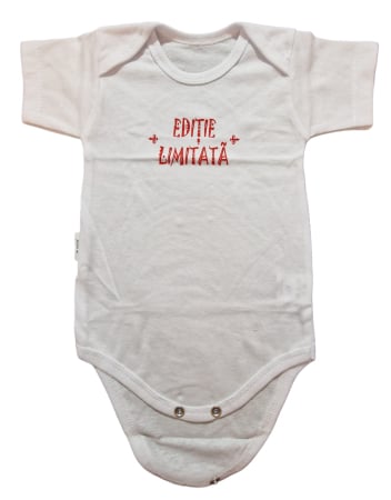 Hainute 0 - 1 an - Body maneca scurta Fabricat In Romania