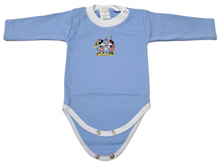 Hainute 0 - 1 an - Body maneca lunga Bumbac