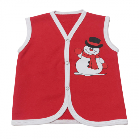 Marime 6 - 9 luni - Vesta model Craciun fabricata in Romania