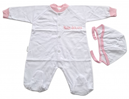 Salopete / Veste - Salopeta plus caciula Bumbac Fabricata in Romania