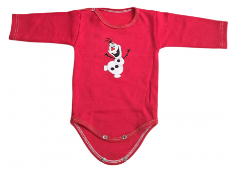 Marime 0 - 3 luni - Body maneca lunga Fabricat in Romania