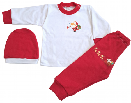 Marime 6 - 9 luni - Costumas 3 piese Fabricat in Romania