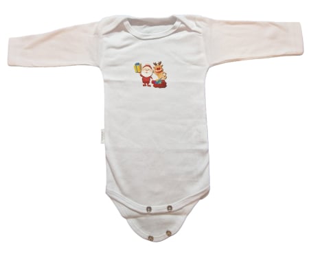 Marime 3 - 6 luni - Body maneca lunga Fabricat in Romania