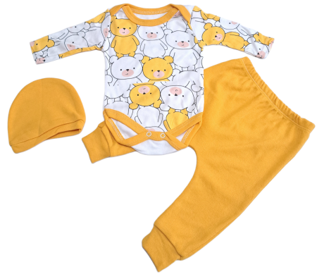 Costumase / Seturi Bebelusi - Costumas 3 piese Bumbac