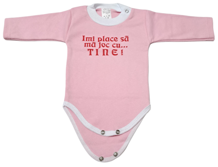 Marime 0 - 3 luni - Body maneca lunga Fabricat in Romania