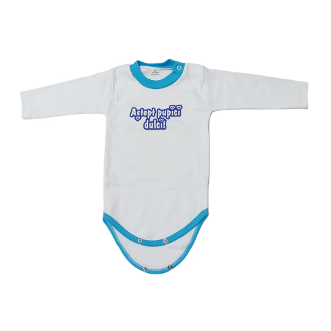 Body-uri - Body copilasi model maneca lunga Bumbac 100% - Fabricat în România