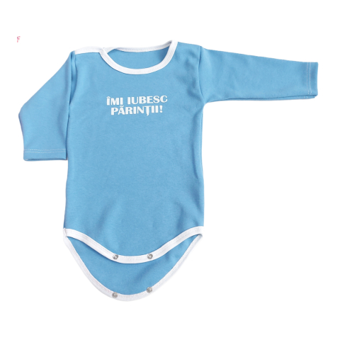 Body-uri - Body copilasi model maneca lunga Bumbac 100% - Fabricat în România