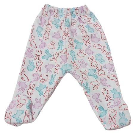 Pantaloni - Pantaloni Bebelusi cu Botoșei, Fabricați în România, Bumbac