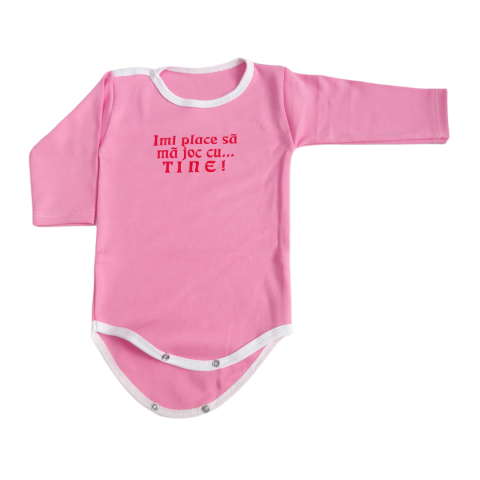Body-uri - Body copilasi model maneca lunga Bumbac 100% - Fabricat în România