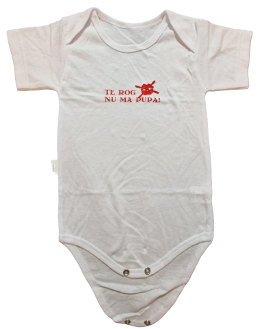 Hainute 12 - 18 luni - Body bebelusi si copilasi model maneca scurta Bumbac 100% - Fabricat în România