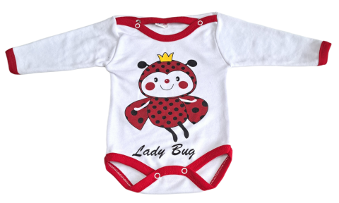 Body-uri - Body bebelusi model maneca lunga Bumbac 100% - Fabricat în Turcia