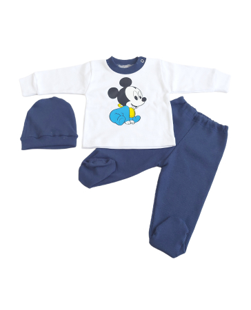 Set 3 piese hăinuțe copilasi, Fabricat in Romania, Bumbac [1]