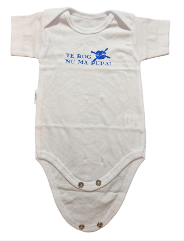 Hainute 0 - 3 luni - Body copilasi model maneca scurta Bumbac 100% - Fabricat în România