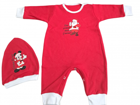 Marime 3 - 6 luni - Salopeta si Caciula - Fabricata in Romania