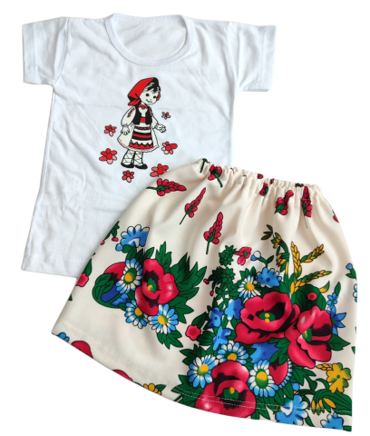 Costumase / Seturi - Set 2 piese hăinuțe copilasi , Fabricat in Romania, Bumbac