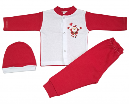 Marime 3 - 6 luni - Costumas 3 piese Fabricat in Romania