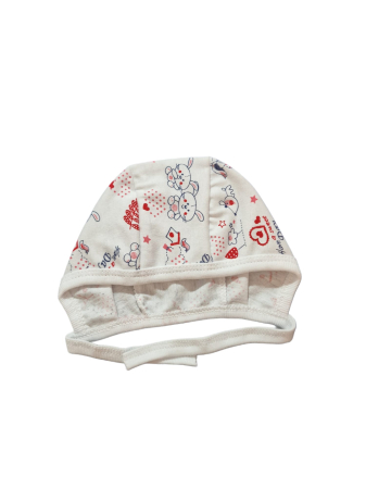 Marime 3 - 6 luni - Caciula din Bumbac Fabricata in Romania