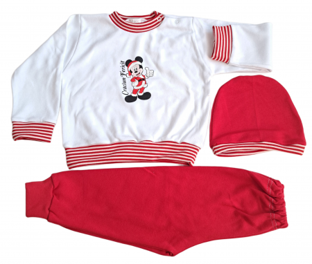 Marime 9 - 12 luni - Costumas 3 piese Fabricat in Romania
