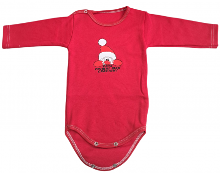 Marime 6 - 9 luni - Body maneca lunga Fabricat in Romania