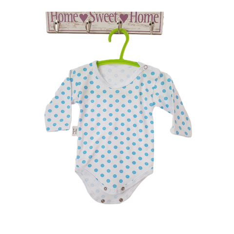 Body-uri - Body bebelusi model maneca lunga Bumbac 100% - Fabricat în România