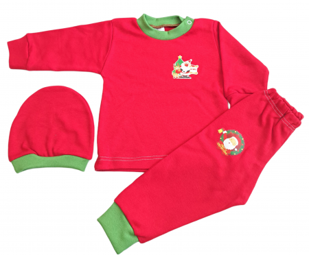 Marime 6 - 9 luni - Costumas 3 piese Fabricat in Romania