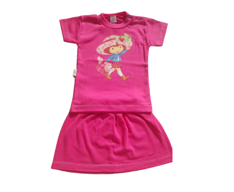 Rochite / Fustite - Set 2 piese hăinuțe copilasi , Fabricat in Romania, Bumbac