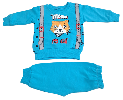 Hainute 9 - 12 luni - Set 2 piese hăinuțe copilasi, Fabricat in Turcia, Bumbac