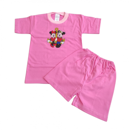 Pantaloni / Maiouri / Tricouri - Set tricou si pantaloni Bumbac