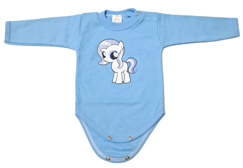 Hainute 0 - 3 luni - Body bebelusi model maneca lunga Bumbac 100% - Fabricat în România