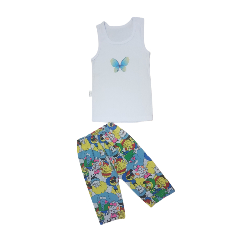 Costumase / Seturi - Set 2 piese hăinuțe copilasi , Fabricat in Romania, Bumbac