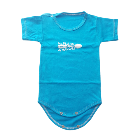 Marime 6 - 9 luni - Body Bebeluși model maneca scurta Bumbac 100% - Fabricat în România