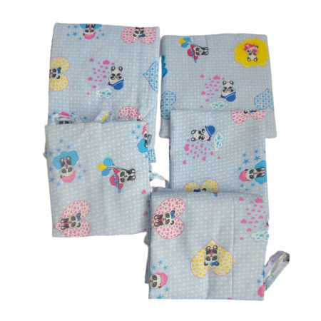 Articole bebelusi - Set Lenjerie patut cu aparatori Fabricata in Romania