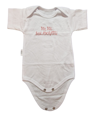 Marime 3 - 6 luni - Body maneca scurta Fabricat In Romania