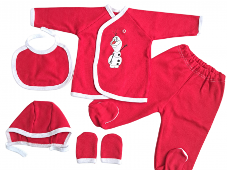 Hainute tema de Craciun - Costumas 5 piese Fabricat in Romania