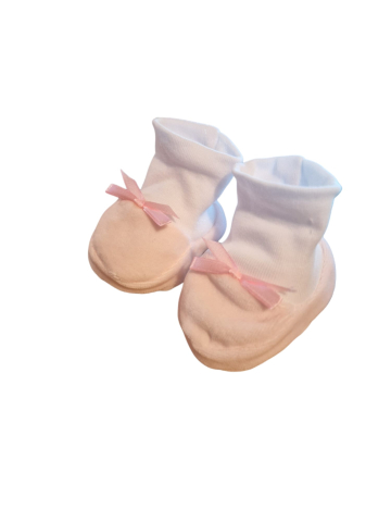 Sosete - Set Botoșei Tip Șosetă Bebeluși, Bumbac, Fabricat în România