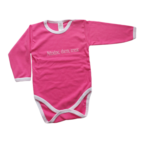Body-uri - Body copilasi model maneca lunga Bumbac 100% - Fabricat în România