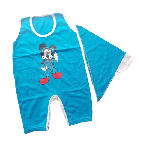 Hainute 6 - 9 luni - Salopeta tip maiou - Fabricata in Romania