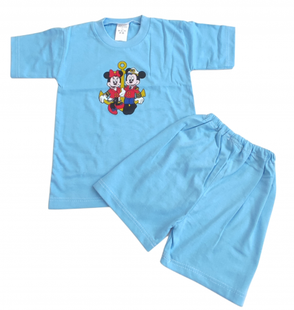 Pantaloni / Maiouri / Tricouri - Set tricou si pantaloni Bumbac