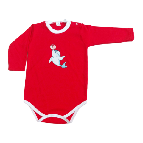 Hainute 2 - 3 ani - Body copilasi model maneca lunga Bumbac 100% - Fabricat în România