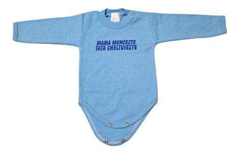 Hainute 0 - 1 an - Body maneca lunga Fabricat in Romania