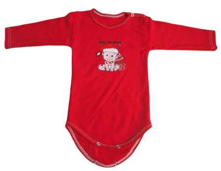 Marime 0 - 3 luni - Body maneca lunga Fabricat in Romania