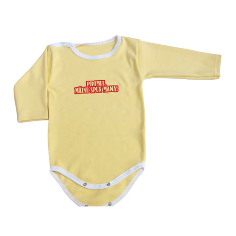 Body-uri - Body copilasi model maneca lunga Bumbac 100% - Fabricat în România