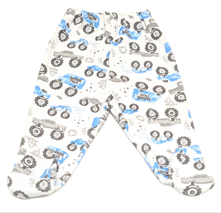 Pantaloni - Pantaloni Bebelusi cu Botoșei, Fabricați în România, Bumbac