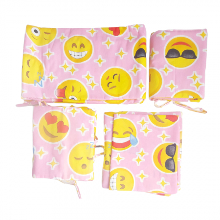 Articole bebelusi - Set Lenjerie patut cu aparatori Fabricata in Romania