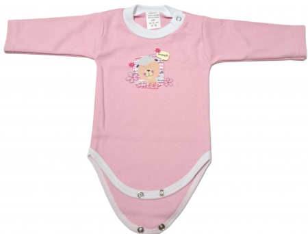 Hainute 0 - 1 an - Body maneca lunga Fabricat in Romania