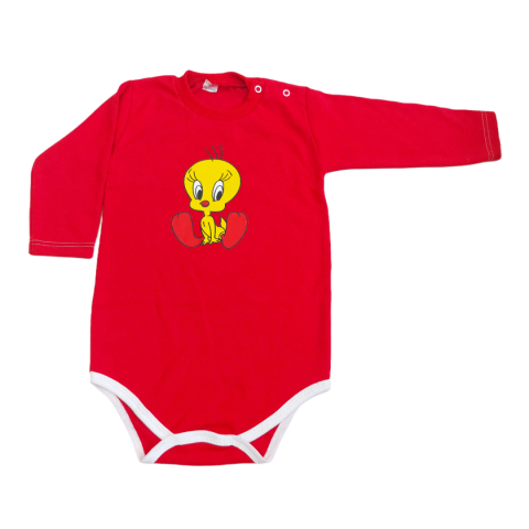 Hainute 2 - 3 ani - Body copilasi model maneca lunga Bumbac 100% - Fabricat în România